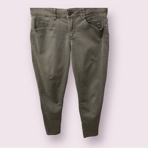 Democracy Womens Cotton Blend Ab Solution Booty Lift  Mid Rise Jeggings Size 6